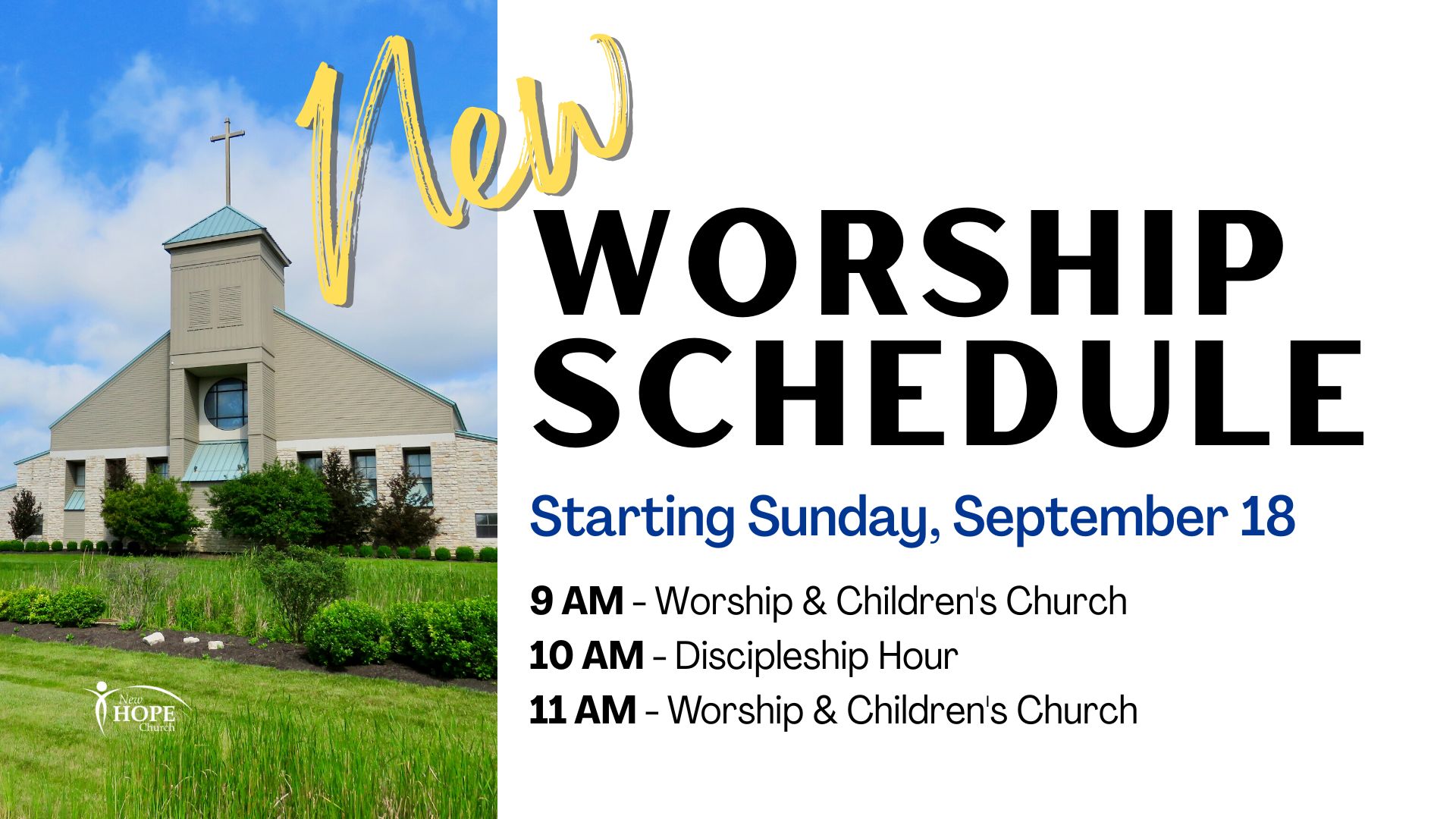 ABOUT US NEW HOPE CHURCH